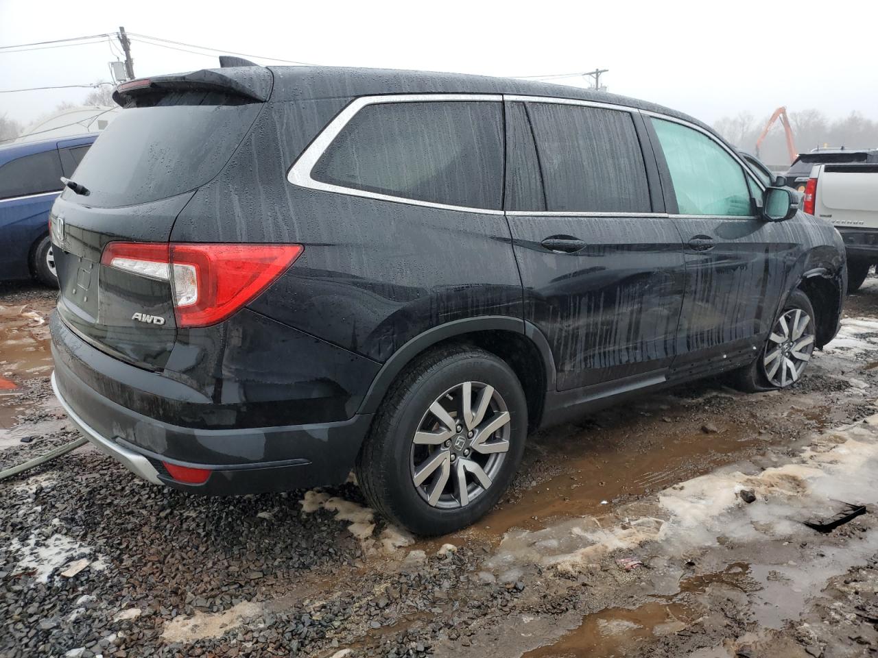 2022 HONDA PILOT EXL VIN:5FNYF6H52NB009313