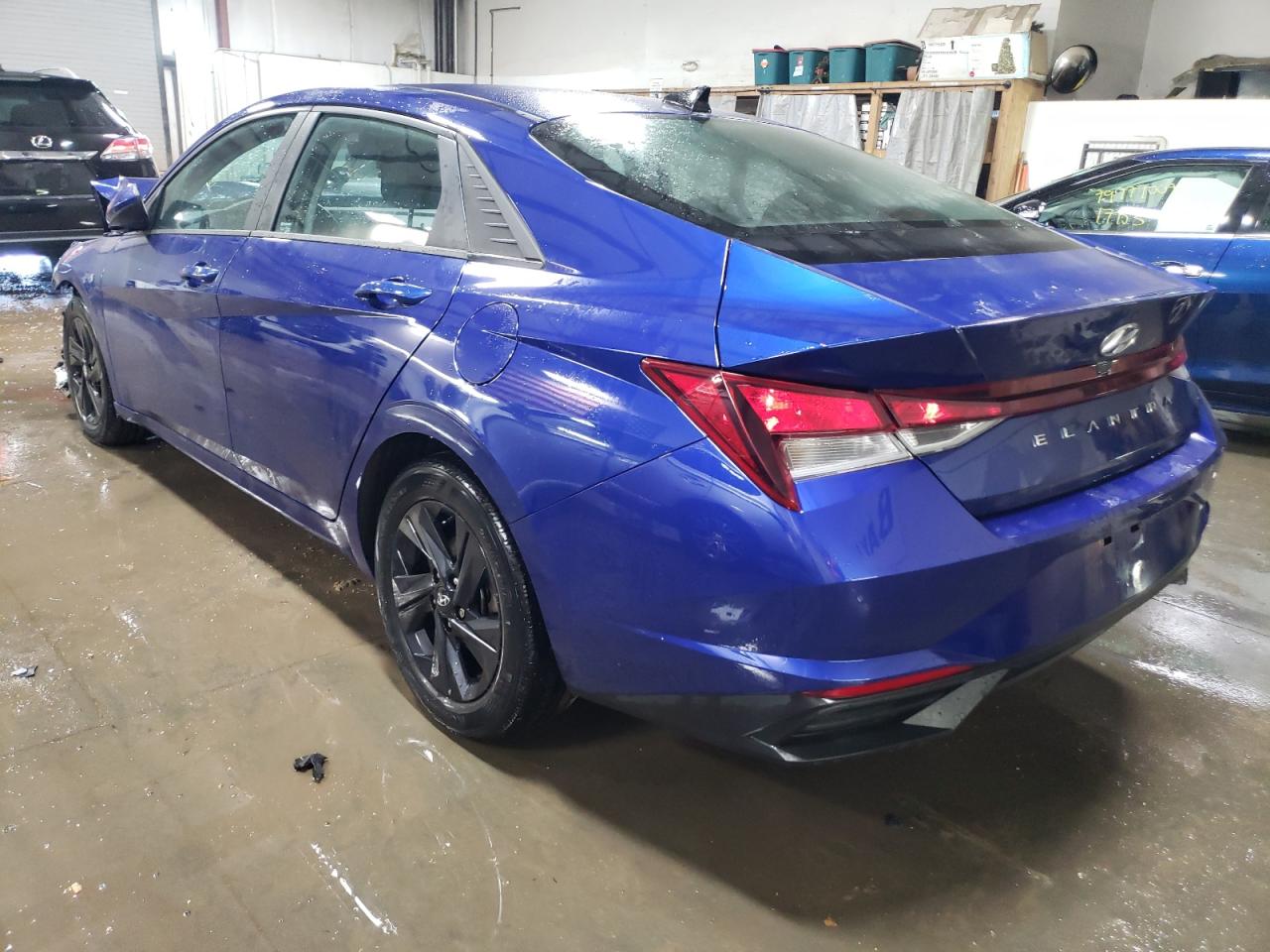 2022 HYUNDAI ELANTRA SEL VIN:5NPLM4AG4NH071054