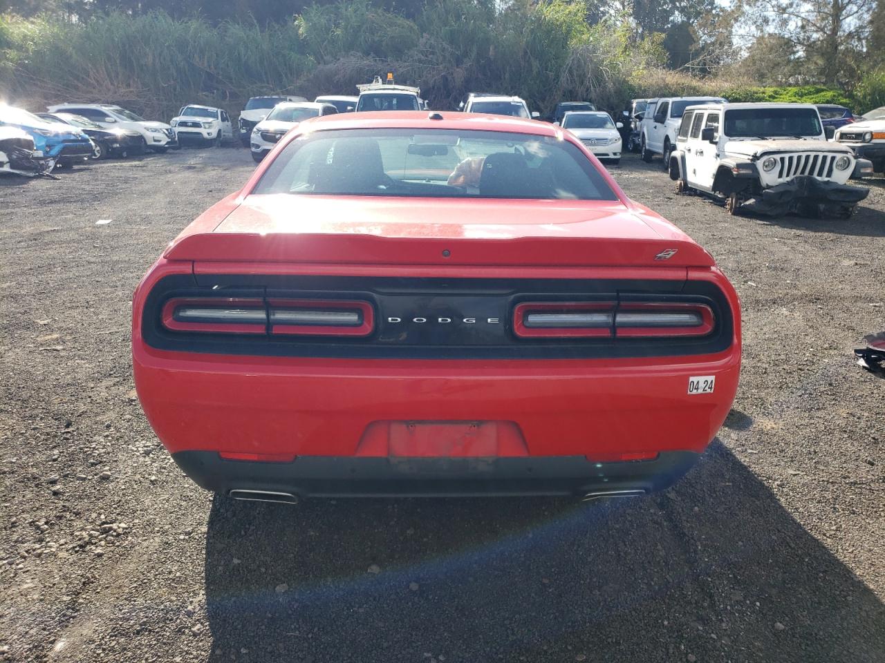 2022 DODGE CHALLENGER GT VIN:2C3CDZKG3NH125307