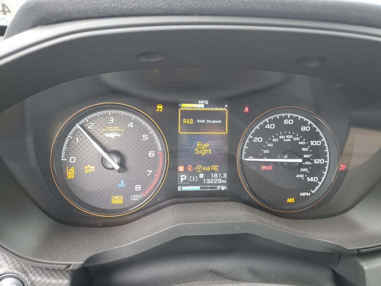 2024 SUBARU FORESTER WILDERNESS VIN:JF2SKAJC6RH462788