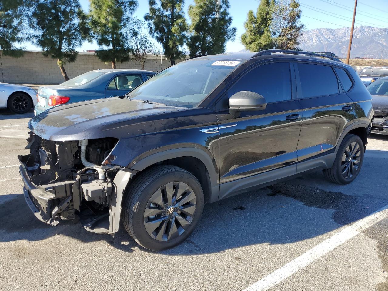 2022 VOLKSWAGEN TAOS S VIN:3VVCX7B24NM008852