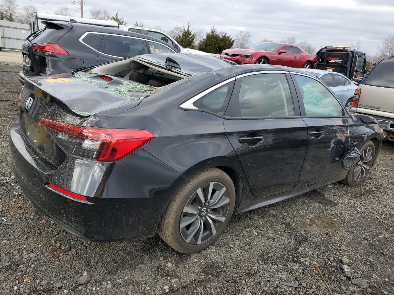 2022 HONDA CIVIC EX VIN:4T1BG22K61U821060