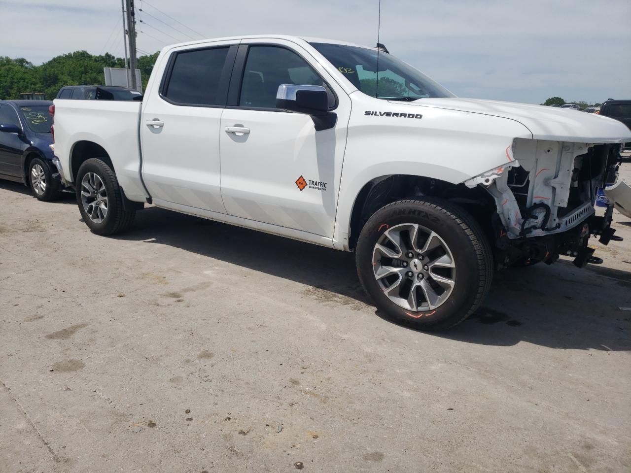 2022 CHEVROLET SILVERADO LTD K1500 LT VIN:3GCUYDED6NG212451