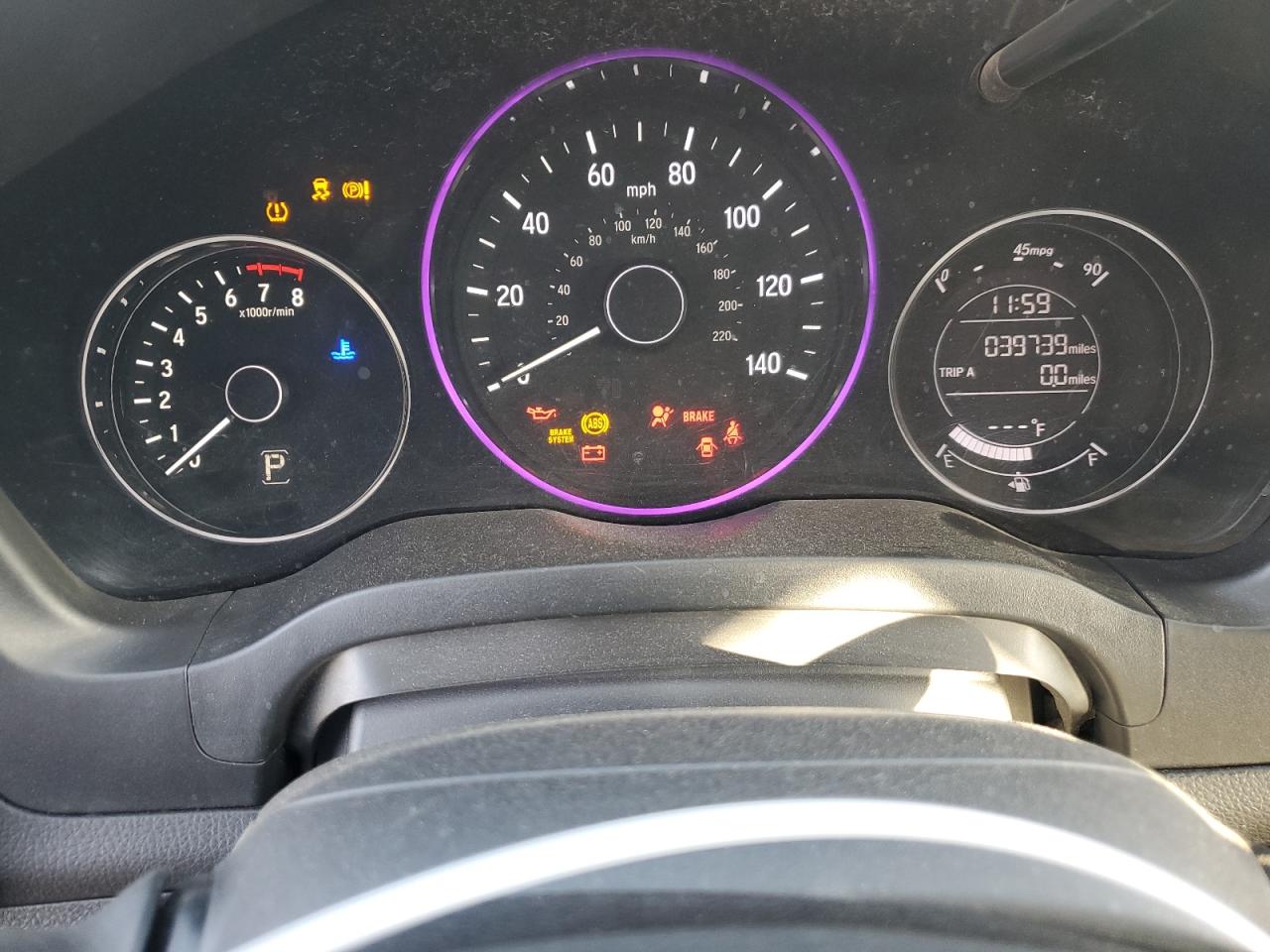 2022 HONDA HR-V LX VIN:3CZRU5H37NM704508