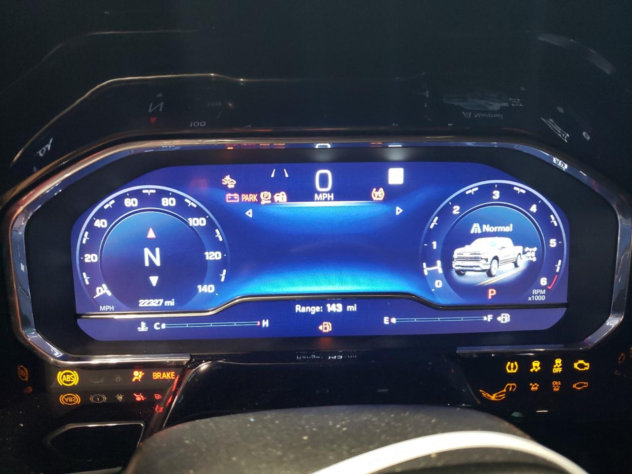 2023 CHEVROLET SILVERADO K1500 LTZ VIN:1GCUDGED3PZ195205