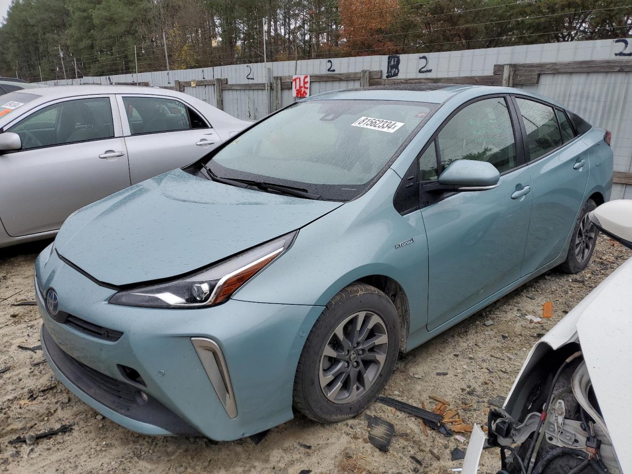 2022 TOYOTA PRIUS NIGHT SHADE VIN:JTDKAMFU3N3162802