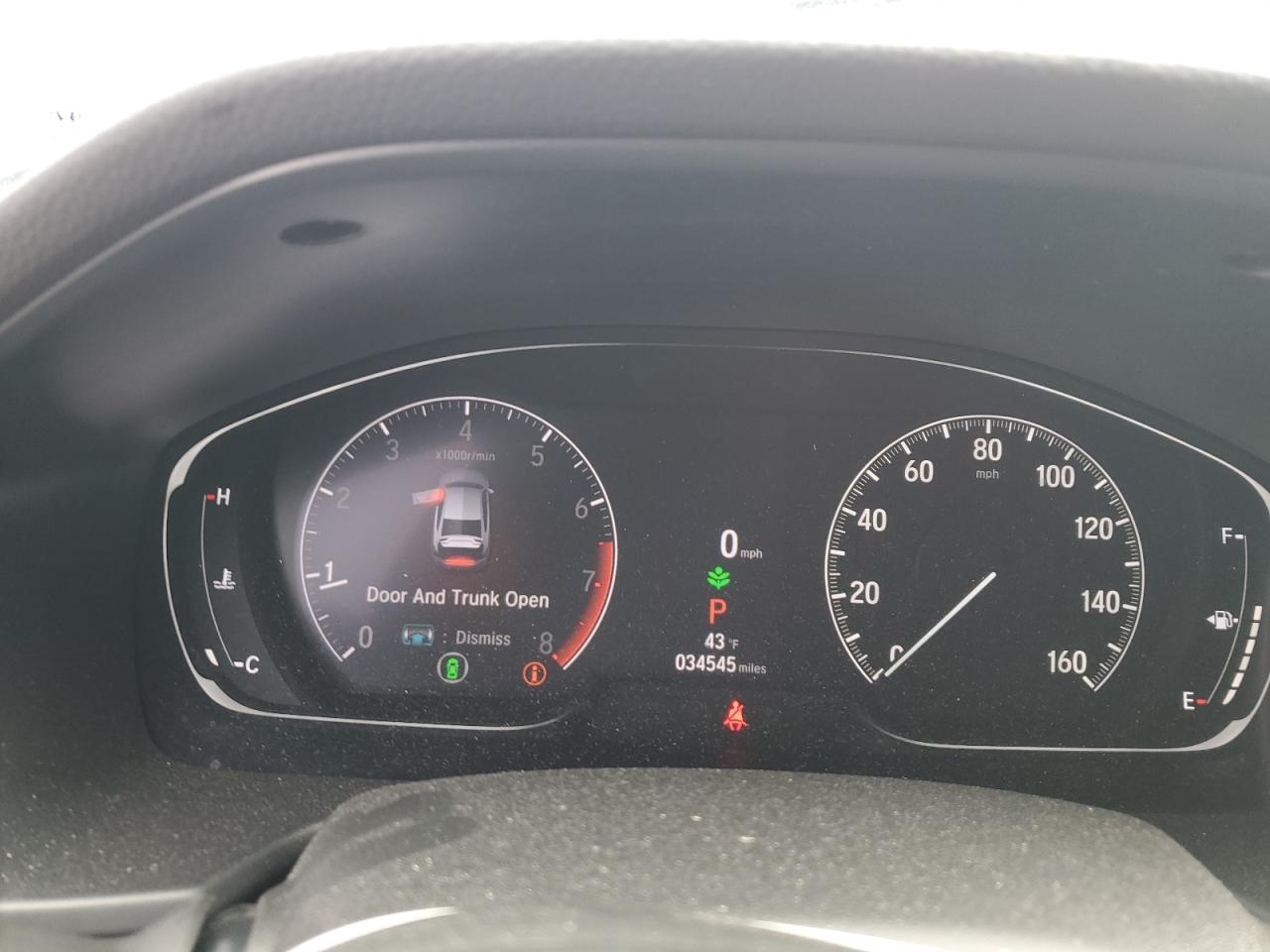 2022 HONDA ACCORD SPORT VIN:1HGCV1F38NA086506