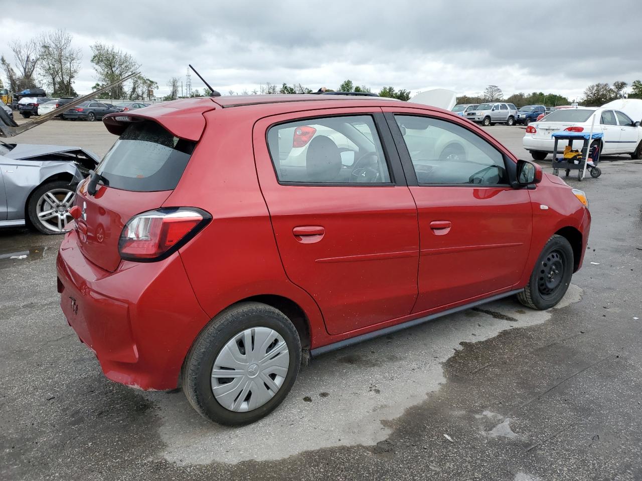 2022 MITSUBISHI MIRAGE ES VIN:ML32AUHJ0NH008170