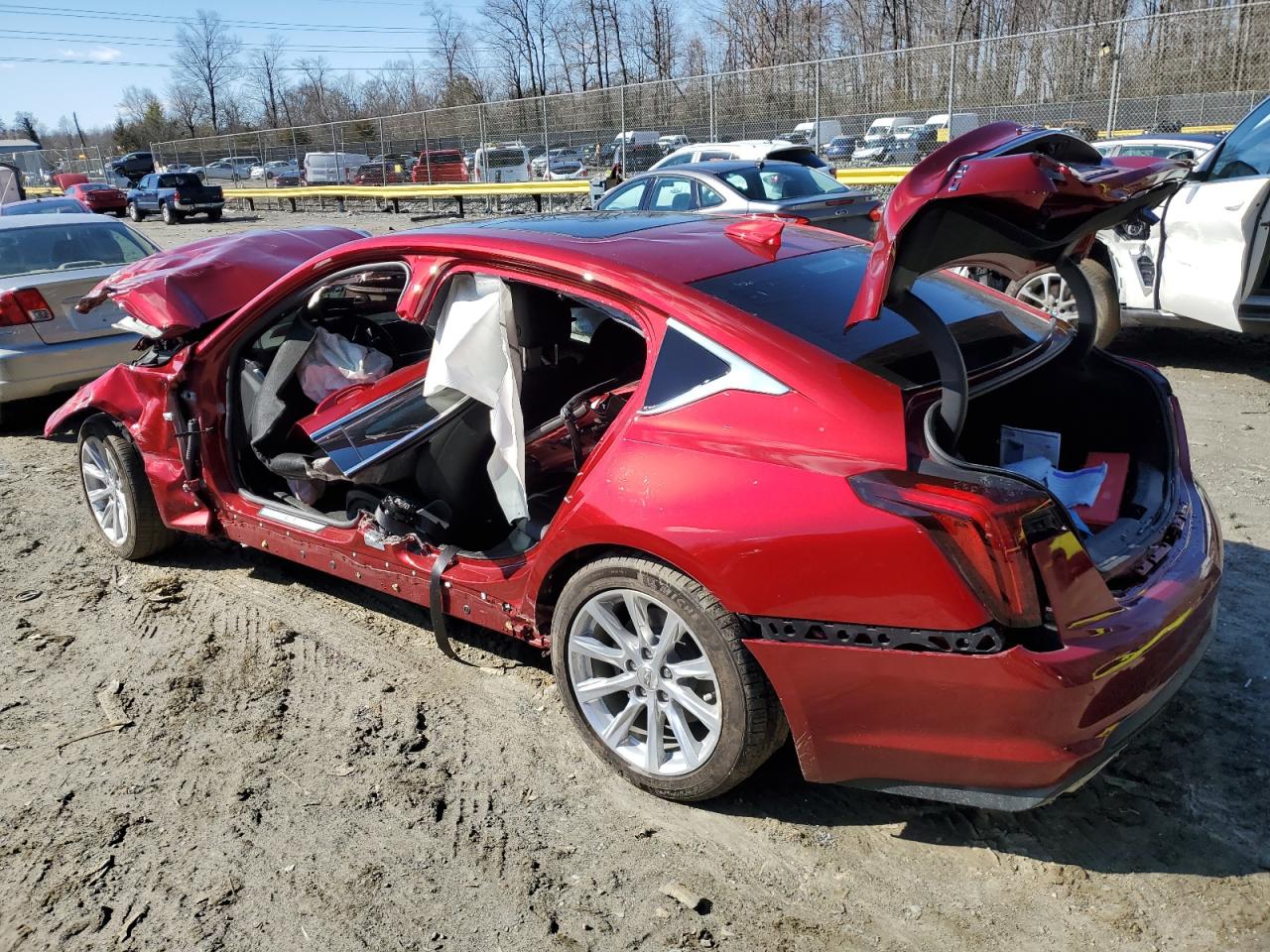 2024 CADILLAC CT5 LUXURY VIN:1G6DX5RK0R0107242