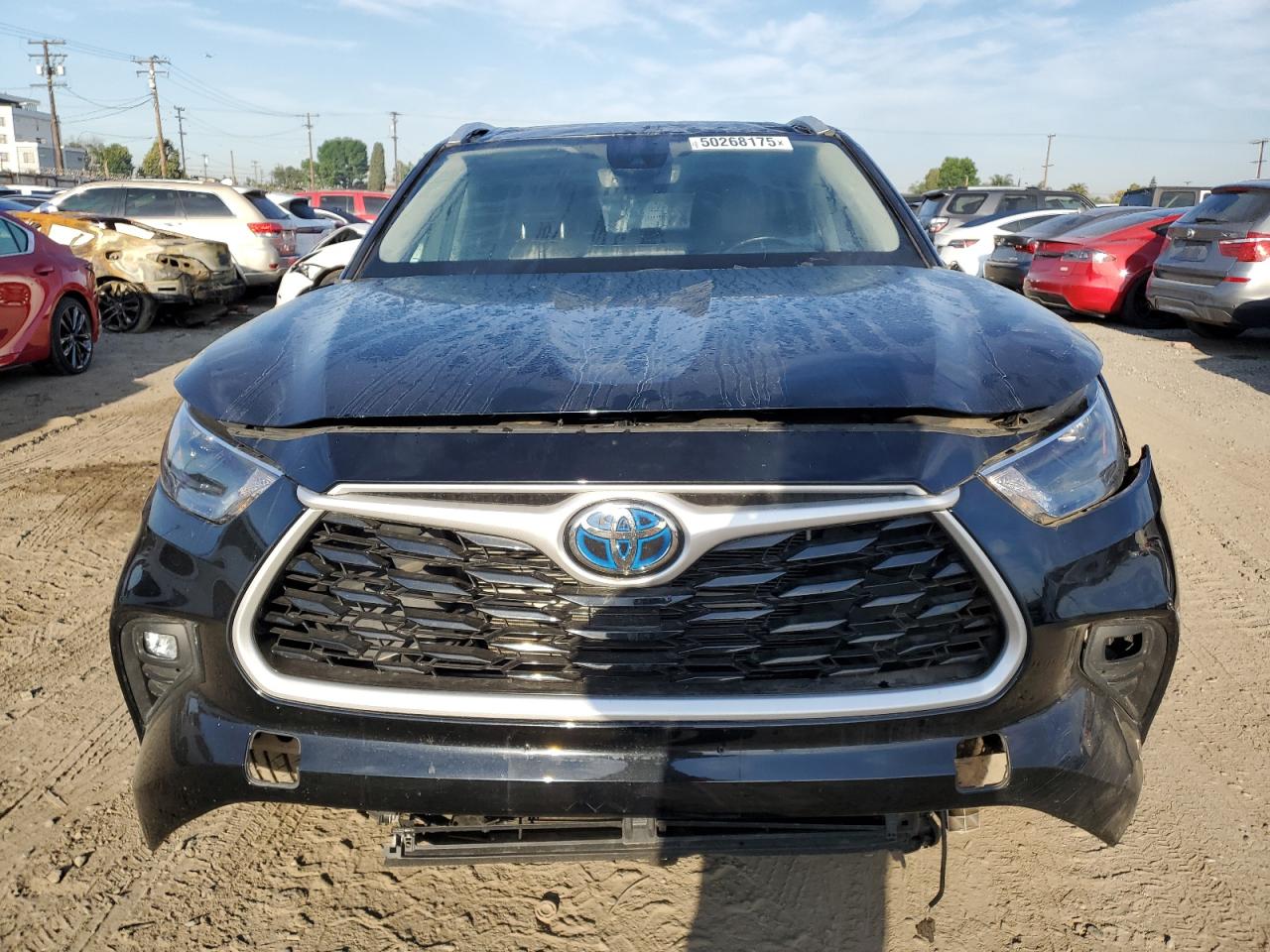 2022 TOYOTA HIGHLANDER HYBRID XLE VIN:5TDHBRCH1NS556941