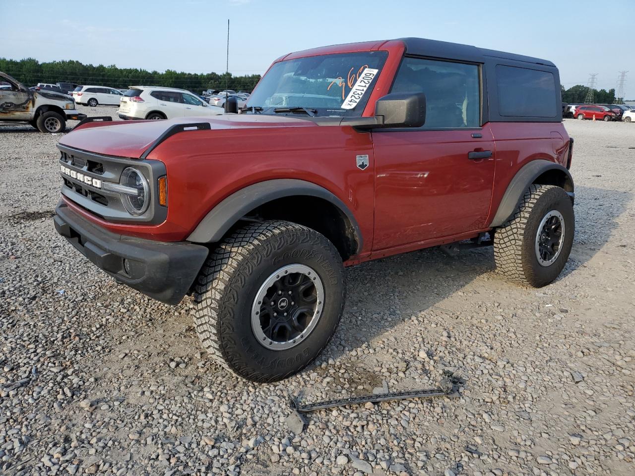 2022 FORD BRONCO BASE VIN:1FMDE5CP6NLB29760