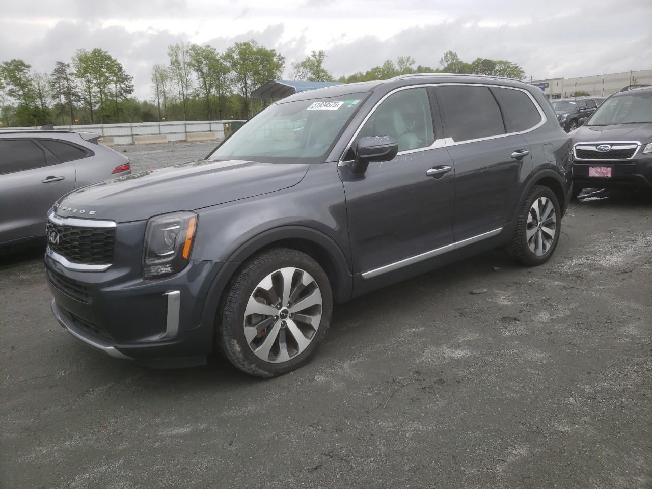 2022 KIA TELLURIDE S VIN:5XYP6DHC6NG240156