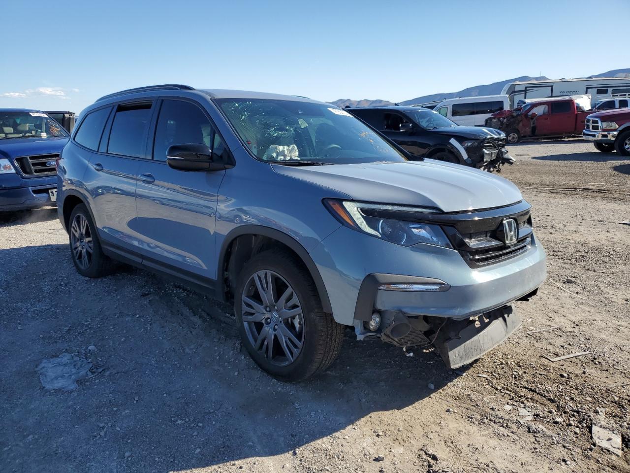 2022 HONDA PILOT SPORT VIN:5FNYF5H36NB022168