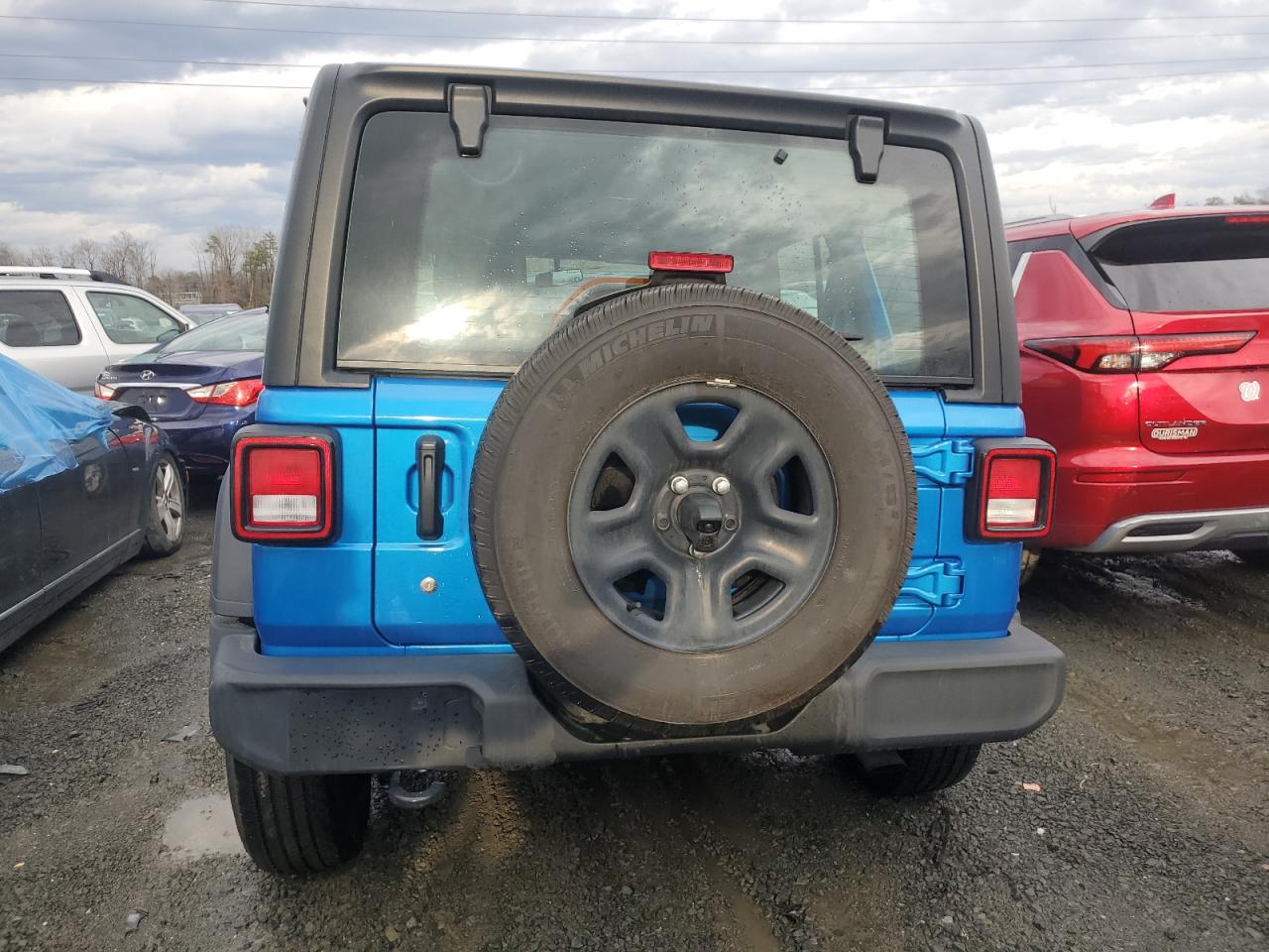 2022 JEEP WRANGLER UNLIMITED SPORT VIN:1C4HJXDNXNW245004