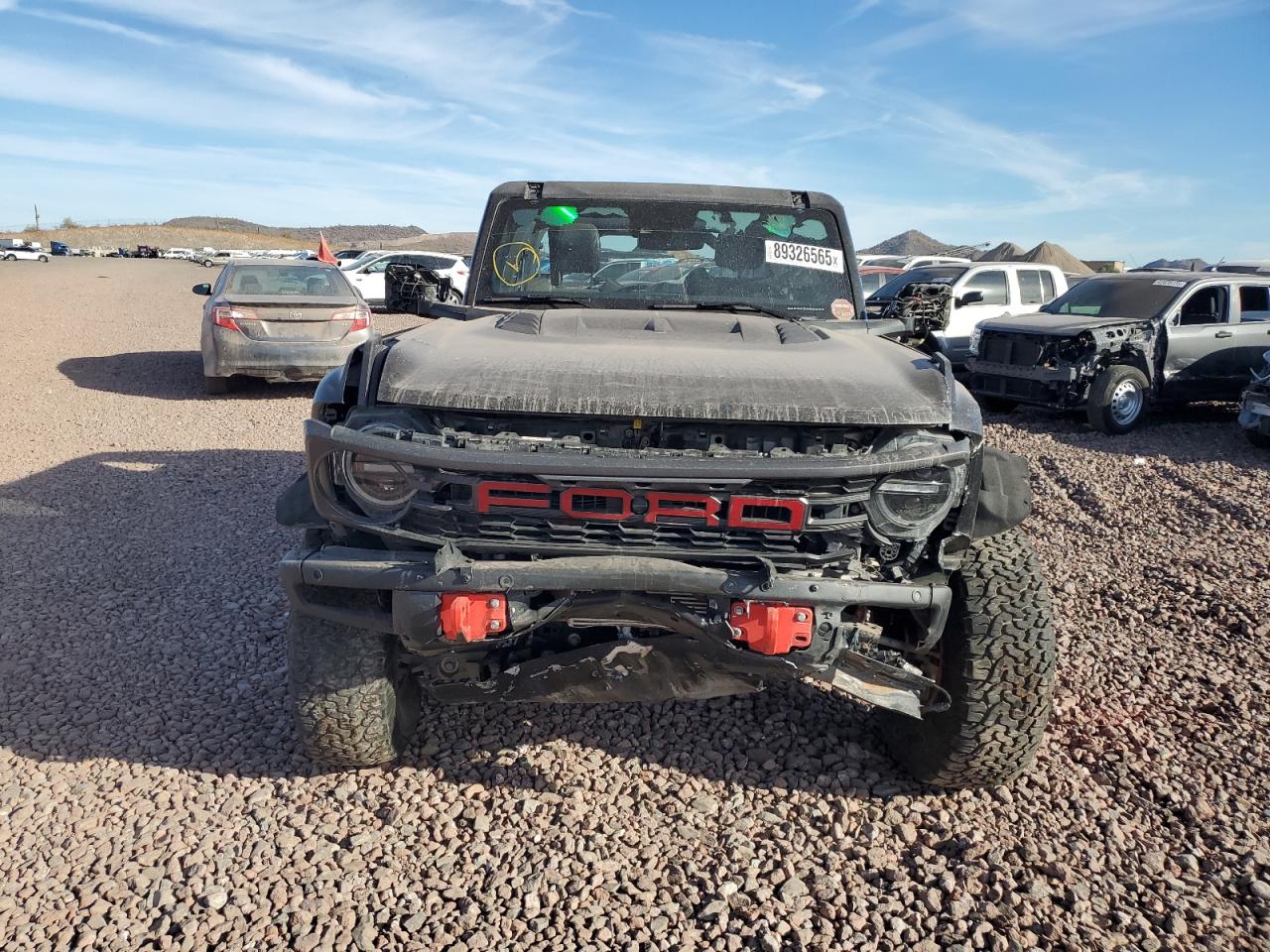 2022 FORD BRONCO RAPTOR VIN:1FMEE5JR2NLA51034
