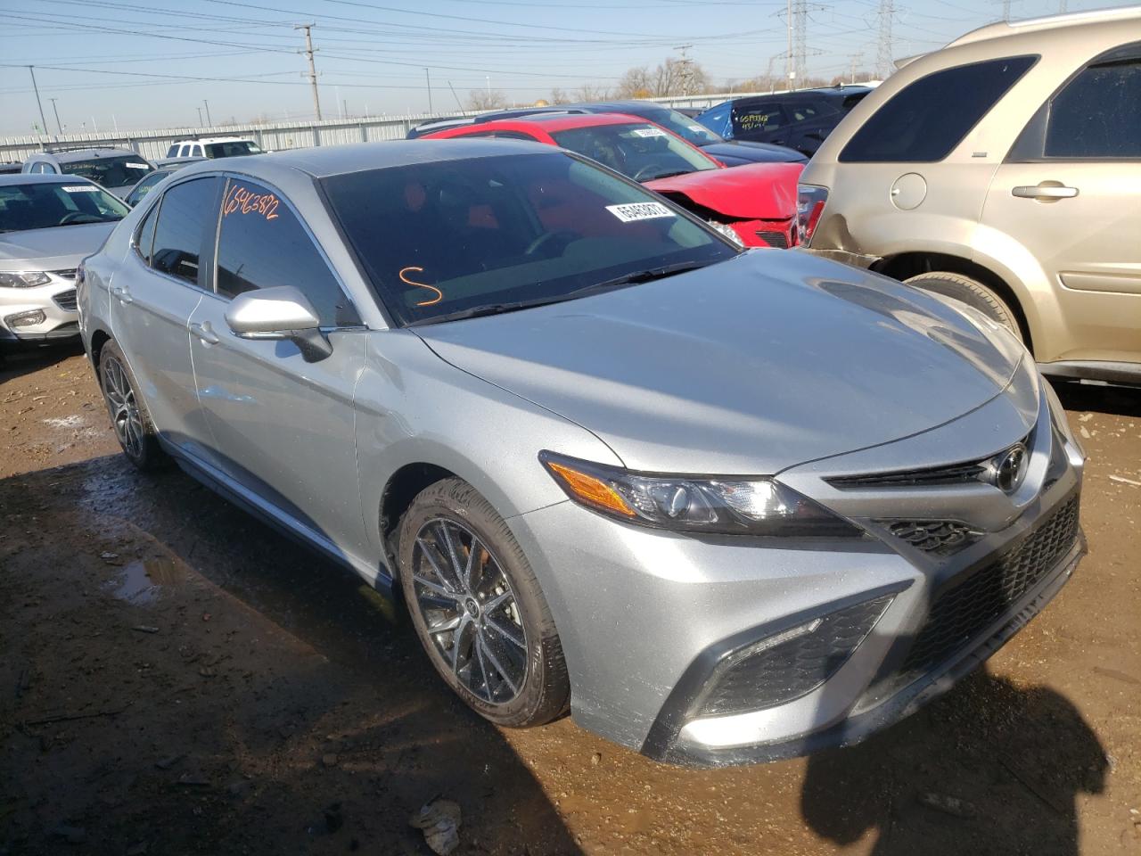 2022 TOYOTA CAMRY SE VIN:4T1T11BK0NU064985