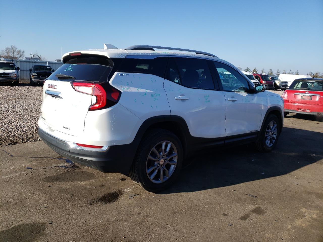 2022 GMC TERRAIN SLT VIN:3GKALVEVXNL100215