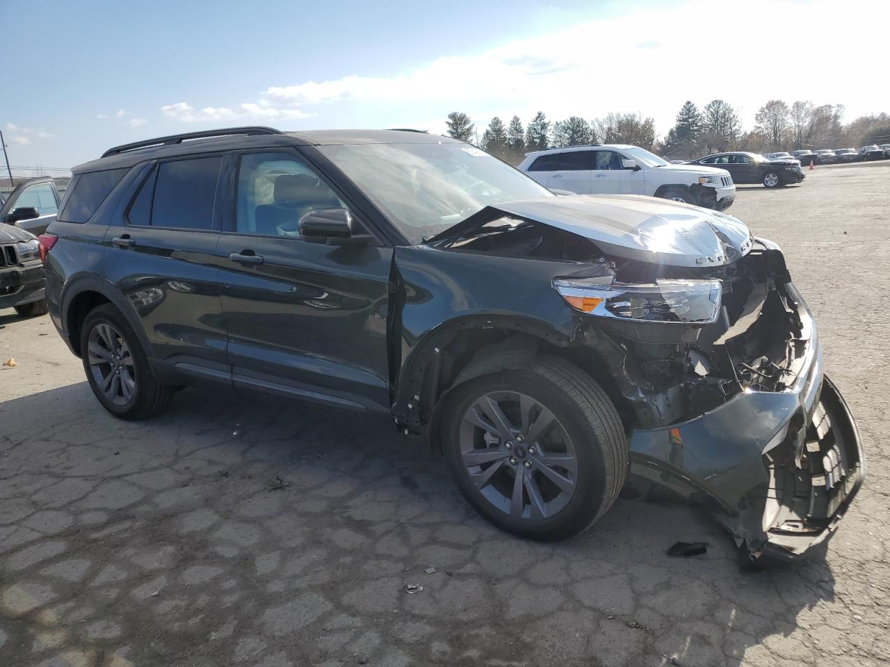 2022 FORD EXPLORER XLT VIN:1FMSK8DH5NGB38242