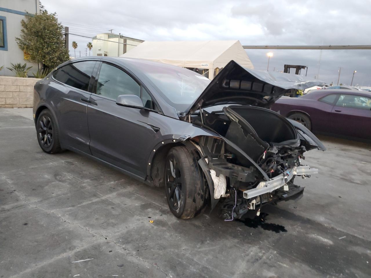 2022 TESLA MODEL X  VIN:7SAXCBE64NF358213