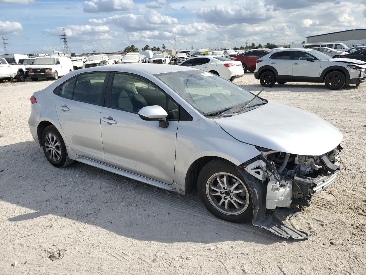 2022 TOYOTA COROLLA LE VIN:JTDEAMDEXNJ055122
