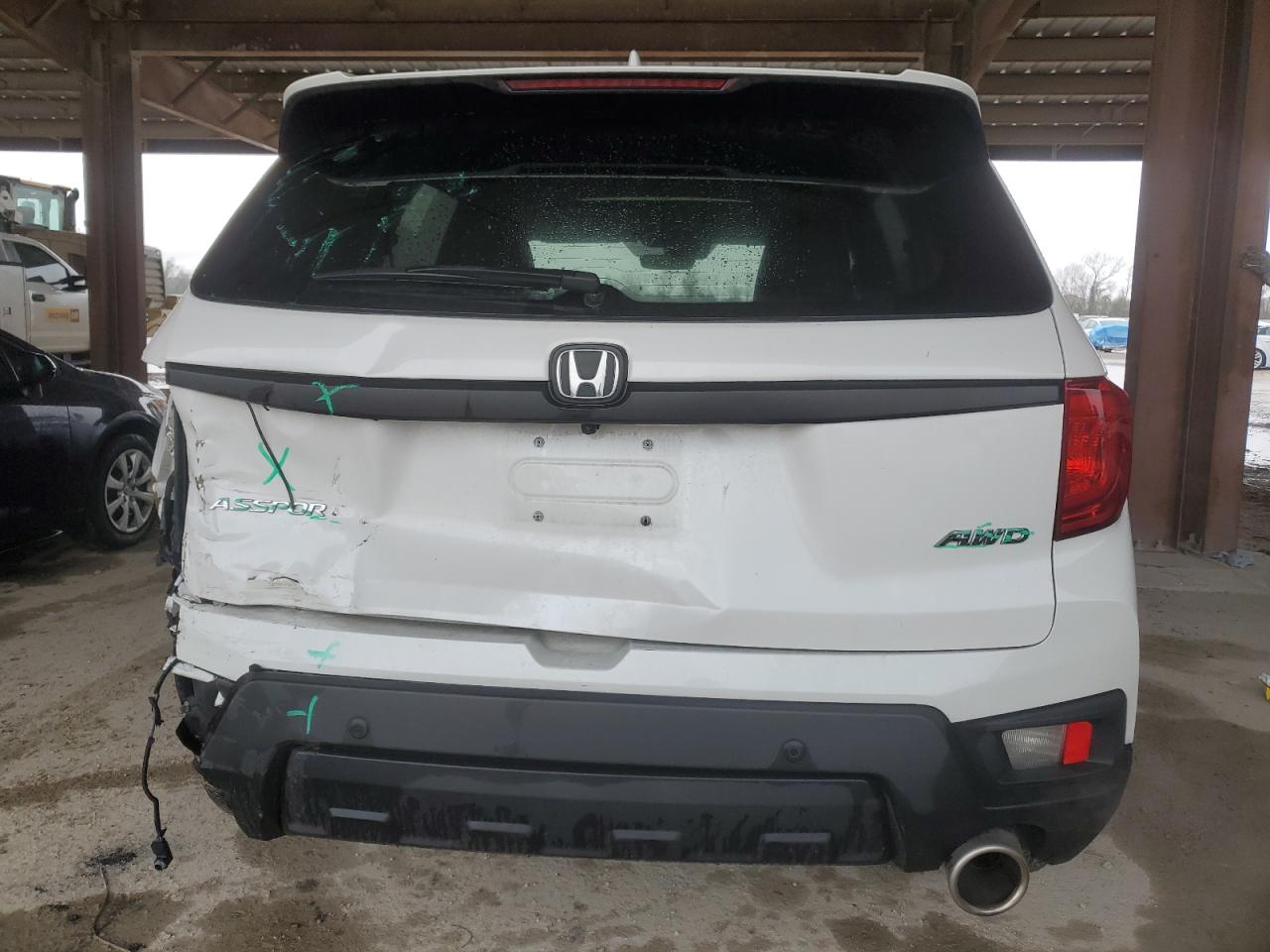 2023 HONDA PASSPORT EXL VIN:5FNYF8H57PB029779