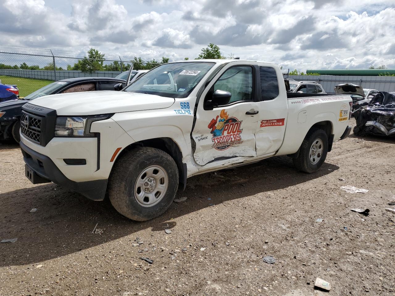 2022 NISSAN FRONTIER S VIN:1N6ED1CL4NN660071