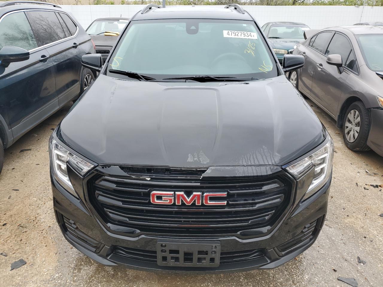 2022 GMC TERRAIN SLE VIN:3GKALMEV8NL204776