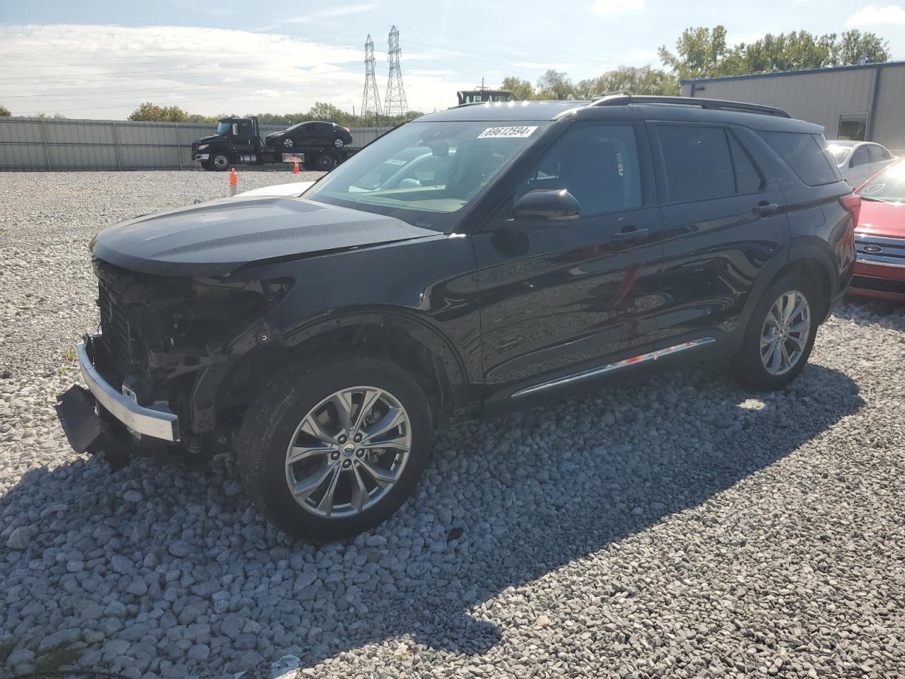 2022 FORD EXPLORER XLT VIN:1FMSK8DH4NGB87657