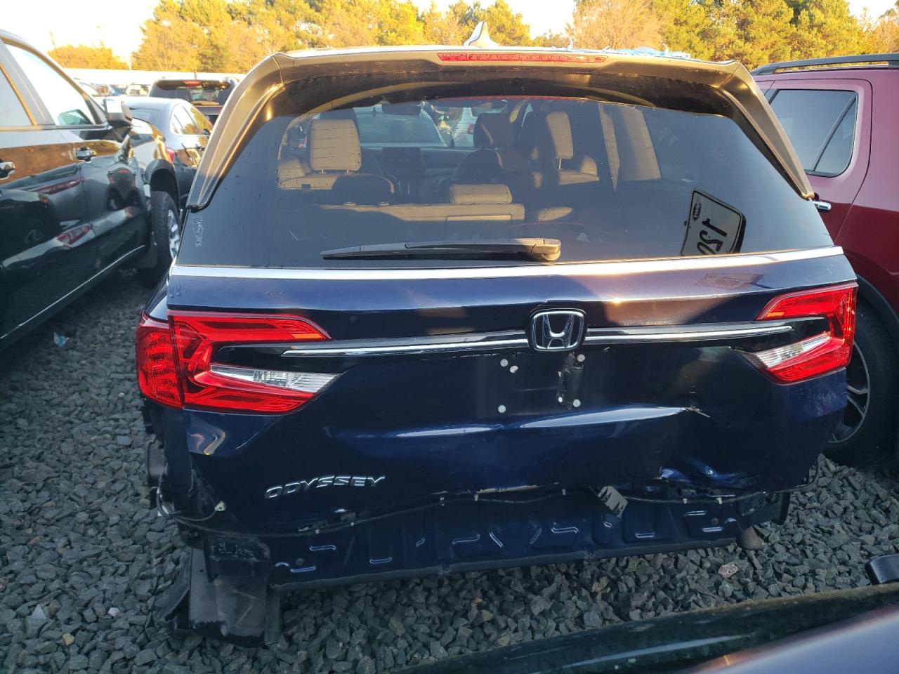 2022 HONDA ODYSSEY EXL VIN:5FNRL6H77NB048185