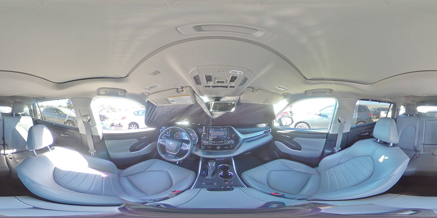 2022 TOYOTA HIGHLANDER HYBRID XLE VIN:5TDHBRCH7NS541697