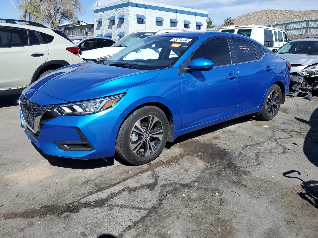 2022 NISSAN SENTRA SV VIN:3N1AB8CV6NY307533