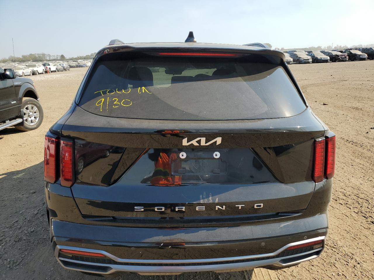 2022 KIA SORENTO S VIN:5XYRL4LCXNG100524