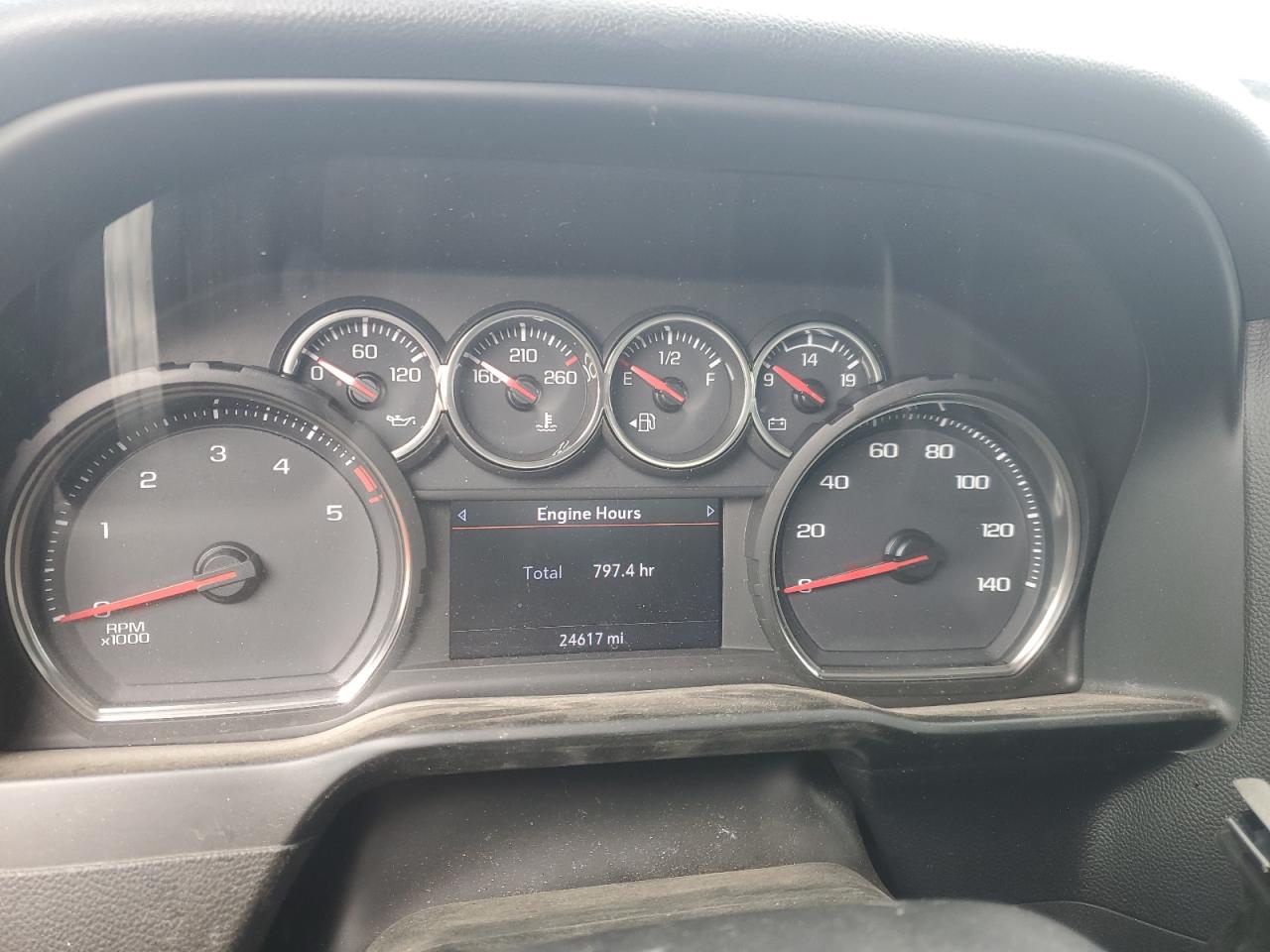 2022 CHEVROLET SILVERADO K2500 HEAVY DUTY LT VIN:1GC4YNEY5NF186631