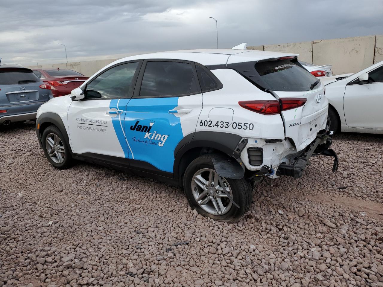 2023 HYUNDAI KONA SE VIN:KM8K22AB5PU950593