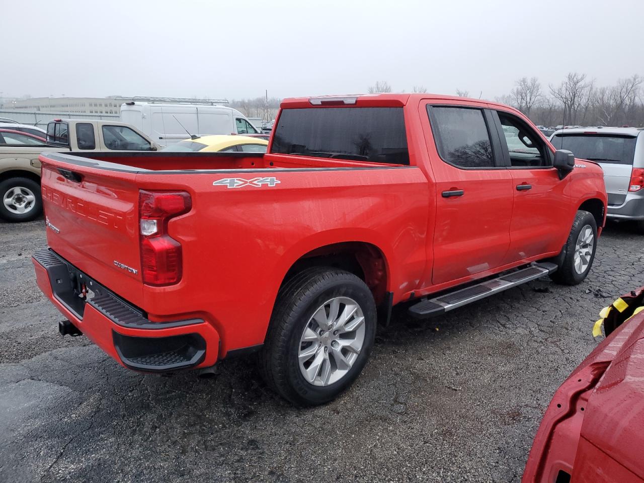 2022 CHEVROLET SILVERADO K1500 CUSTOM VIN:1FMCU9BZ9NUB08503