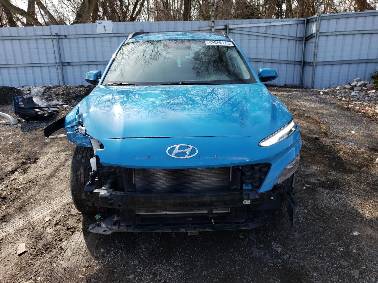 2022 HYUNDAI KONA SEL VIN:KM8K22AB6NU810548
