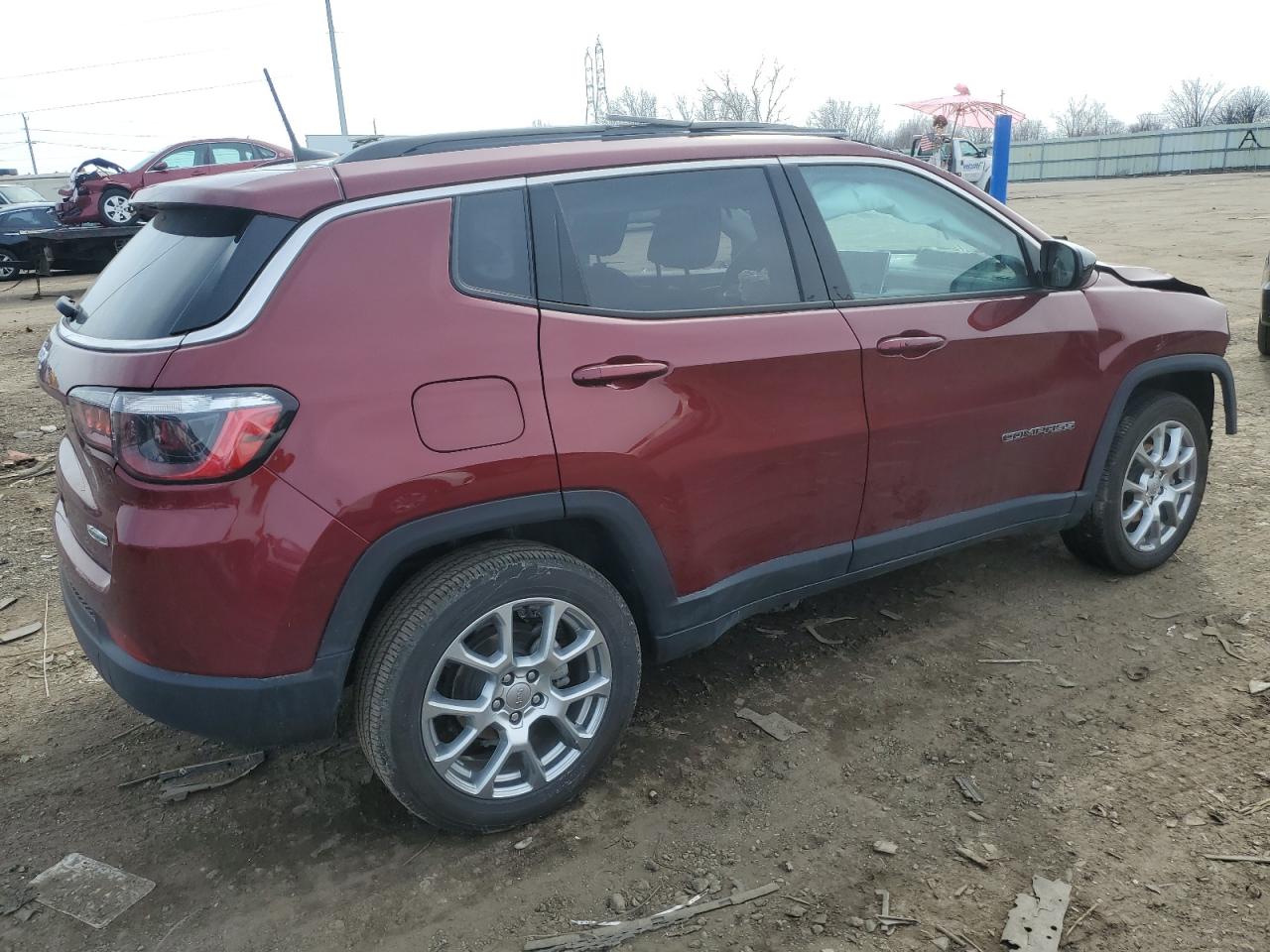 2022 JEEP COMPASS LATITUDE LUX VIN:3C4NJDFB8NT175979