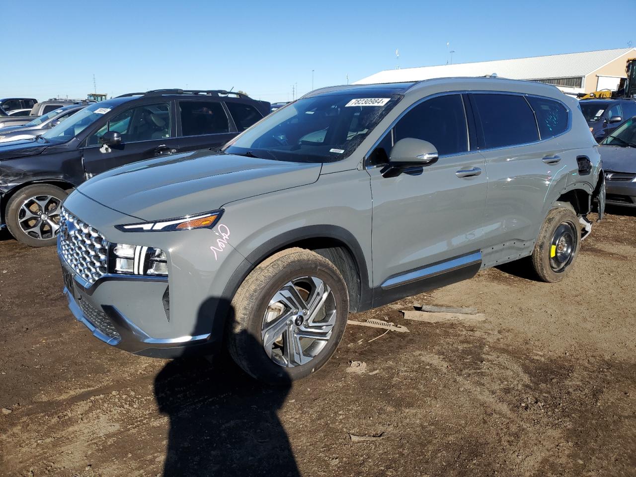 2022 HYUNDAI SANTA FE SEL VIN:5NMS3DAJ1NH470169