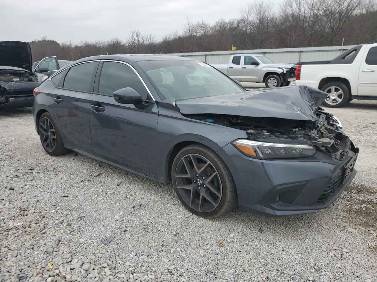 2022 HONDA CIVIC SPORT TOURING VIN:19XFL1H86NE007664