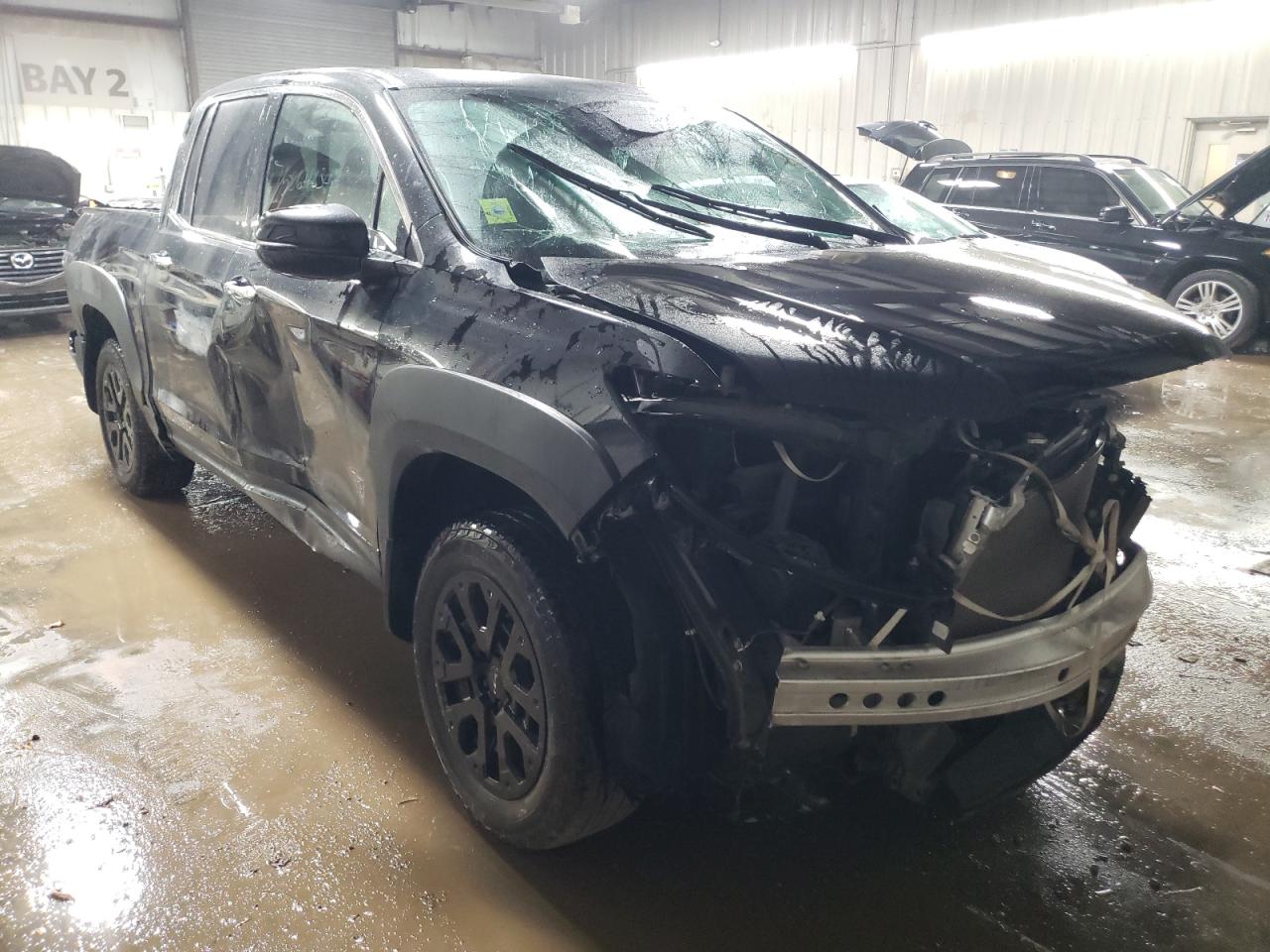 2022 HONDA RIDGELINE RTL VIN:5FPYK3F77NB022550