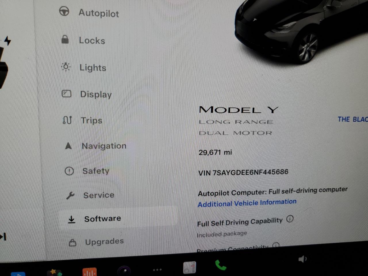 2022 TESLA MODEL Y  VIN:7SAYGDEE6NF445686