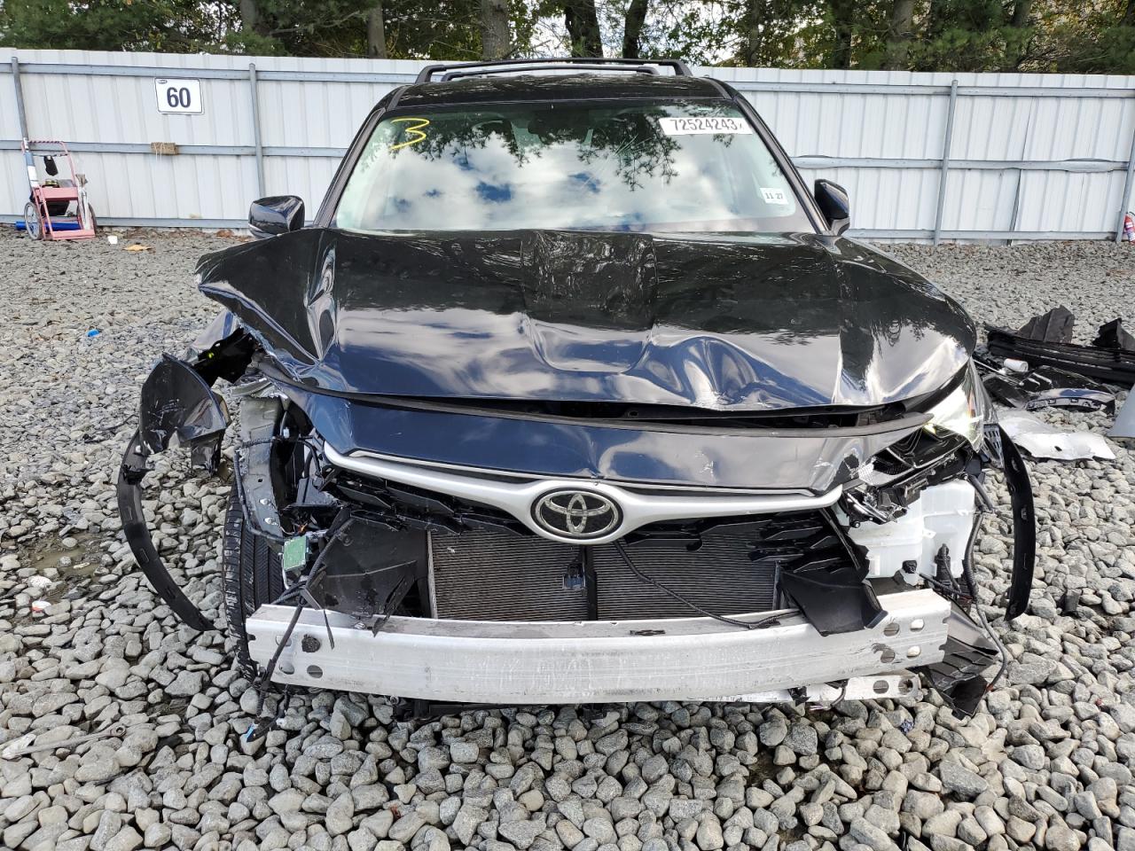 2022 TOYOTA HIGHLANDER L VIN:5TDBZRBH6NS249980