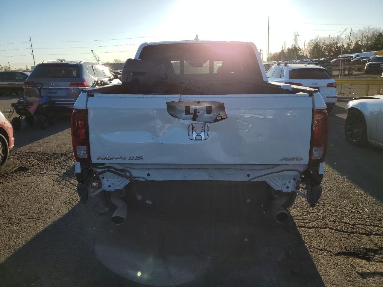 2023 HONDA RIDGELINE RTL-E VIN:5FPYK3F74PB058523