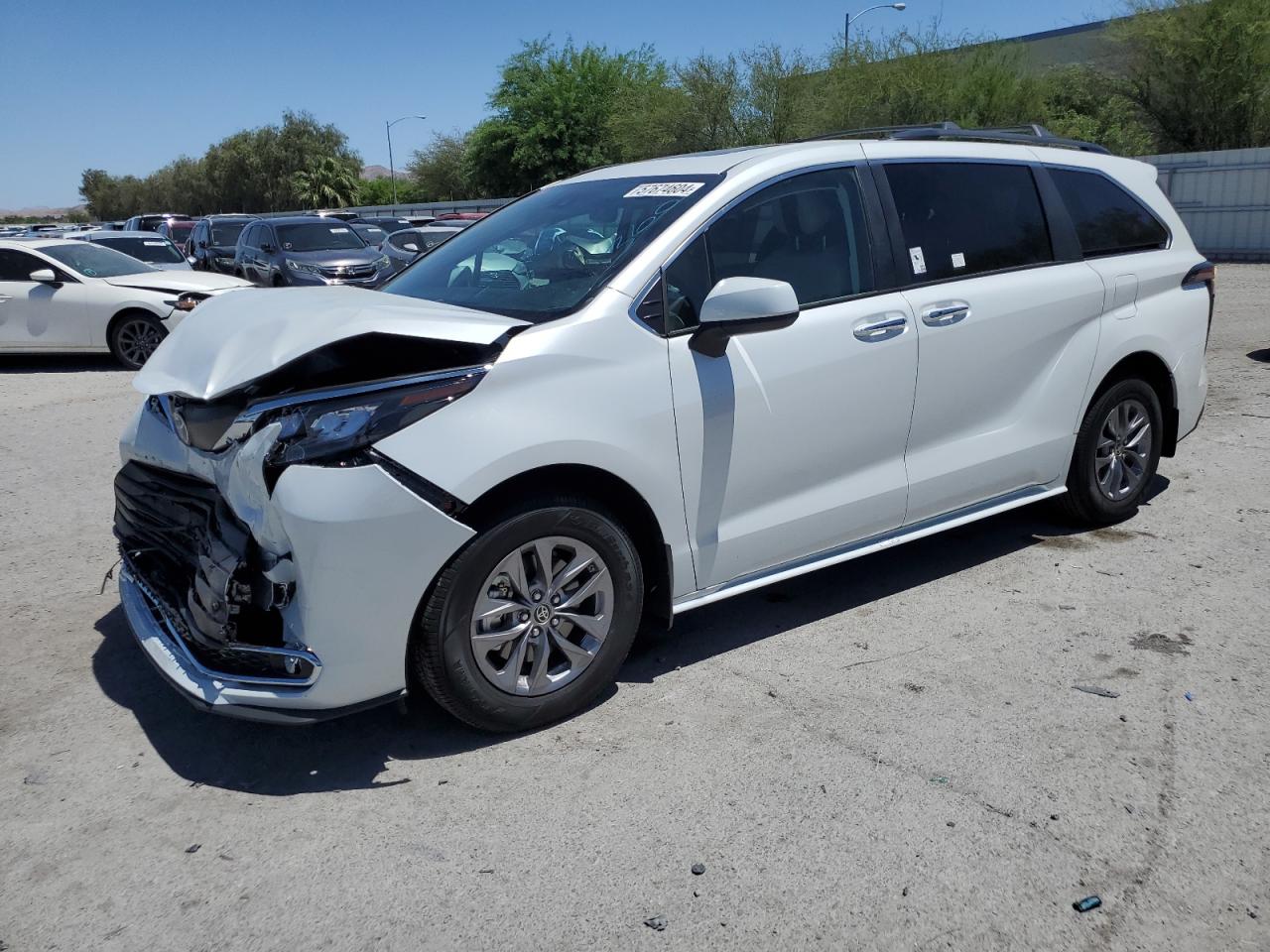 2024 TOYOTA SIENNA XLE VIN:5TDJRKEC6RS192236