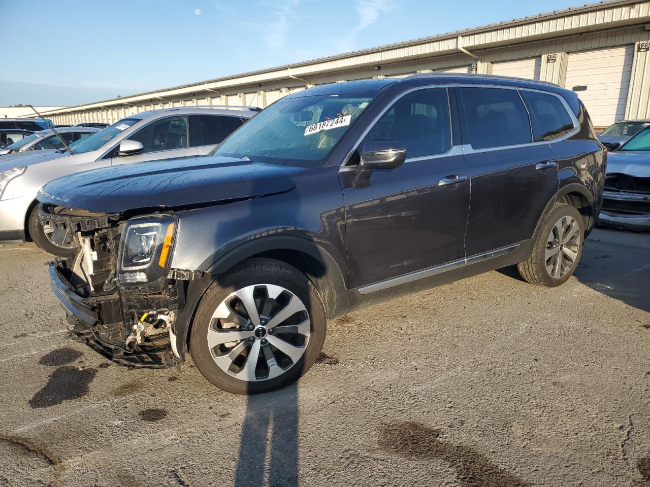 2022 KIA TELLURIDE S VIN:5XYP6DHCXNG243366