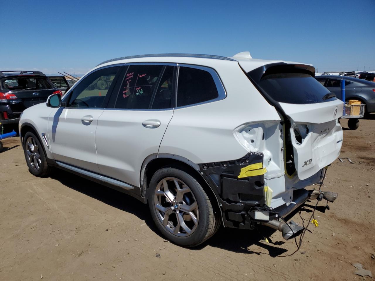 2023 BMW X3 XDRIVE30I VIN:5UX53DP08P9P09614