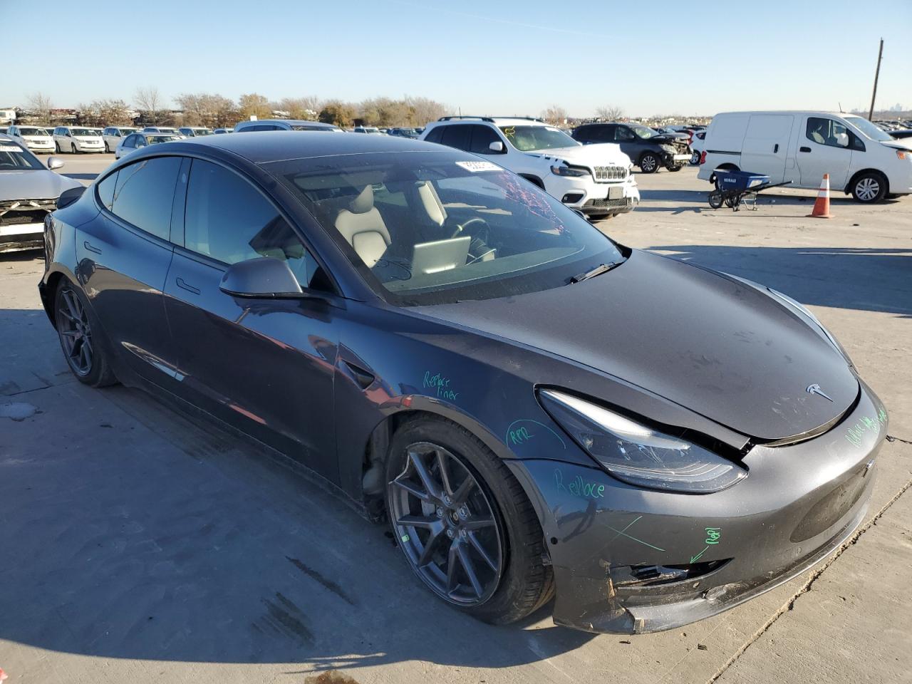 2022 TESLA MODEL 3  VIN:5YJ3E1EB8NF157122