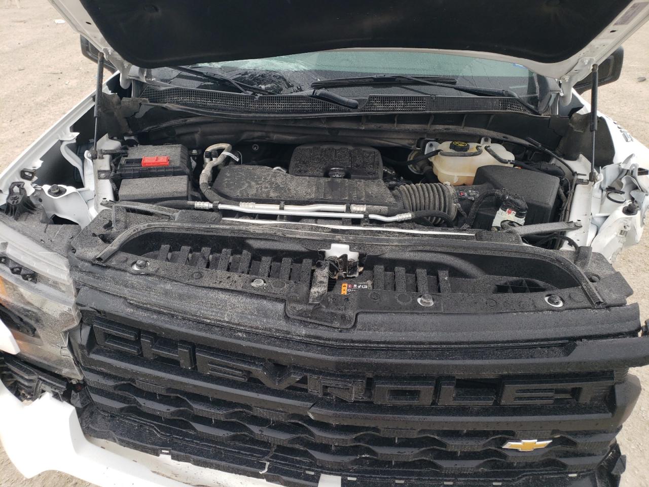 2022 CHEVROLET SILVERADO C1500 CUSTOM VIN:1GCPABEK7NZ628187