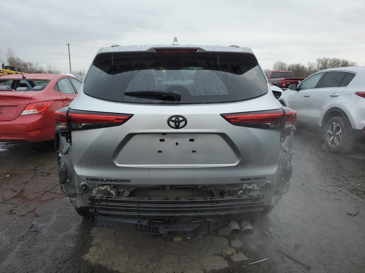 2022 TOYOTA HIGHLANDER XSE VIN:5TDJZRBH7NS171558