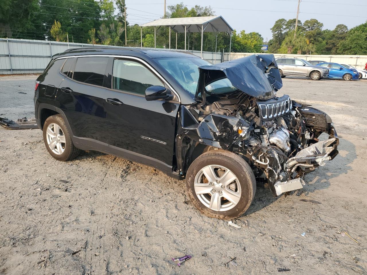 2022 JEEP COMPASS LATITUDE VIN:3C4NJDBBXNT180977